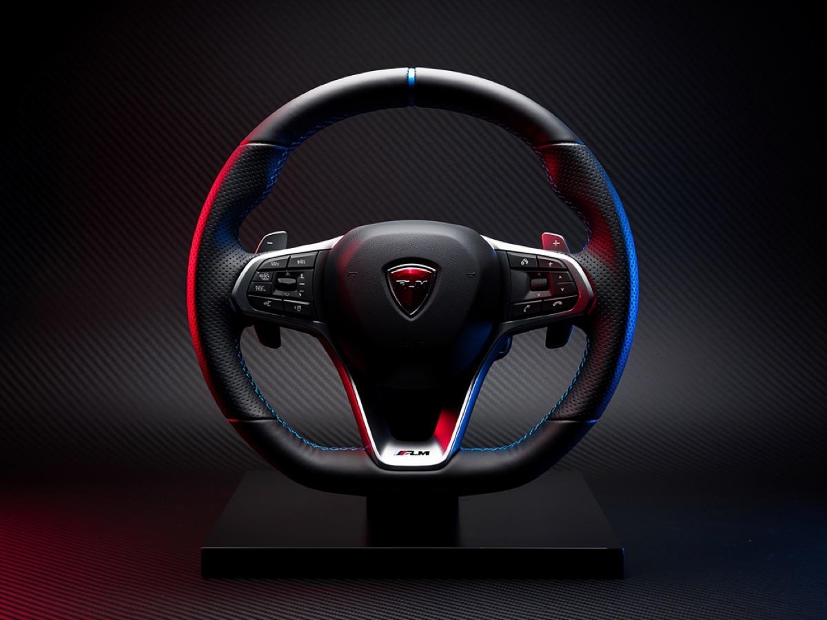 PLM Fiesta ST-Line · Costura azul