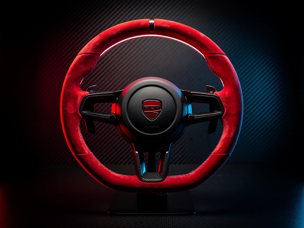 PLM Civic Type-R Style · Alcántara roja